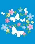 pic for Floral butterflies